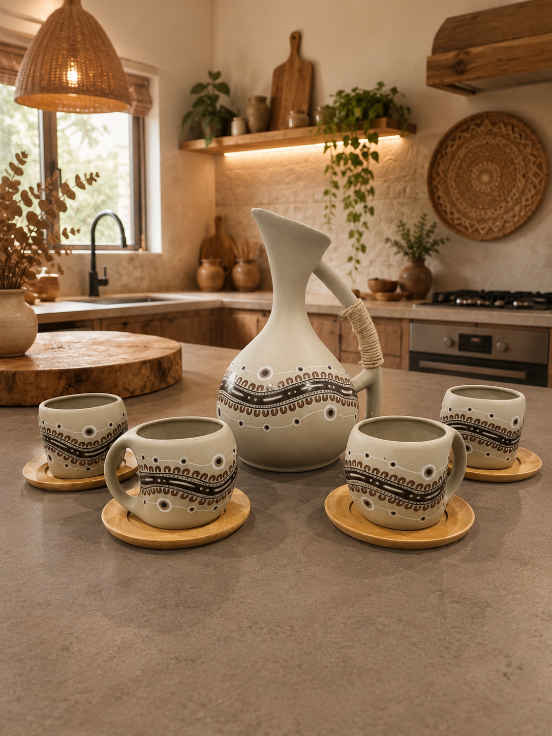 Sandstone Collection Tea Set