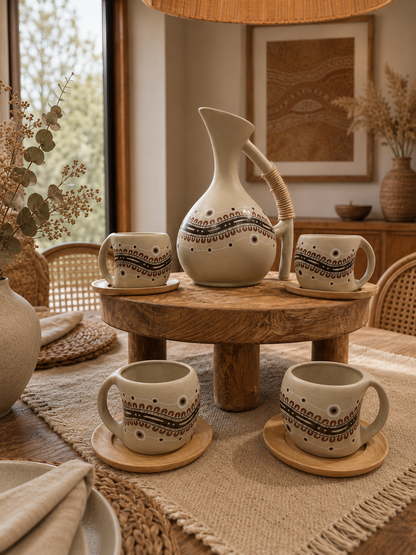 Sandstone Collection Tea Set
